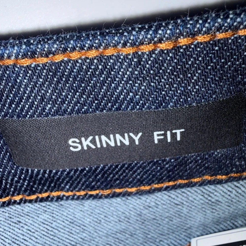 Judy Blue High Waist Skinny Jeans Dark Wash Indigo Womens 7/28 NWT